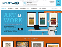 Tablet Screenshot of 1800artwork.com